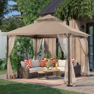 Steel Patio Gazebo The Soft Roof